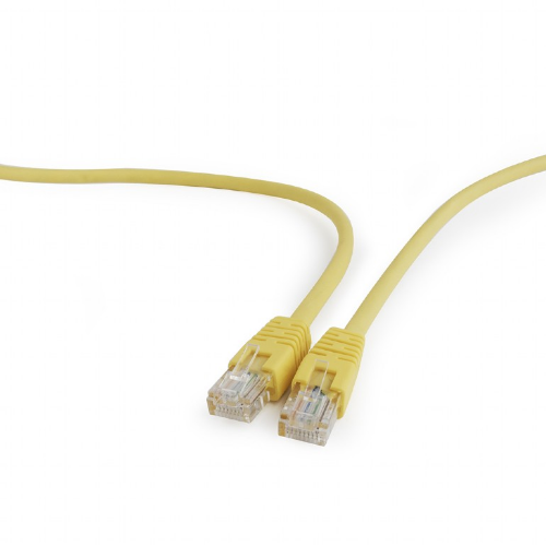 Picture of Gembird CAT5e UTP Patch cord Yellow 5m PP12-5M/Y
