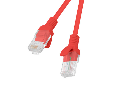 Picture of Lanberg PATCHCORD CAT5E 0.5M RED