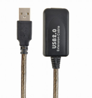 Picture of Gembird Active USB 2.0 extension cable 10 m, black UAE-01-10M