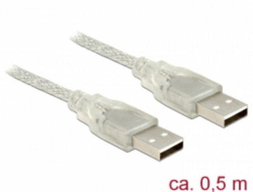 Picture of Delock 83886 USB A(Male) > A(Male) 0.5m