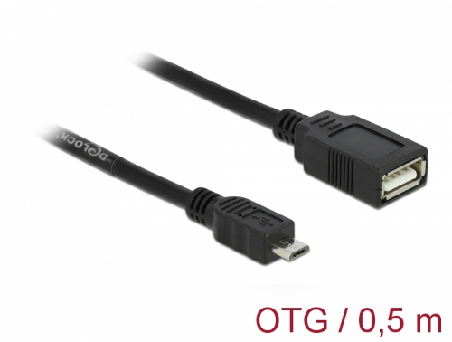 Picture of Delock 83183 USB micro B/USB A OTG