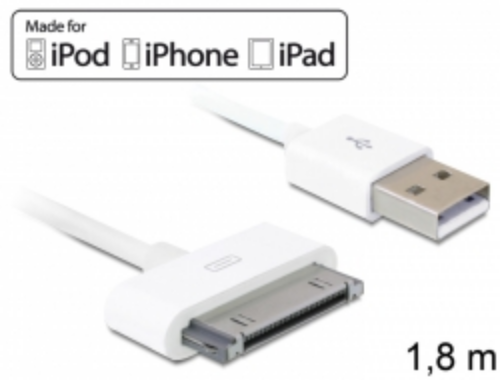 Picture of Delock 83169 IPhone 4 USB Sync 1.8m