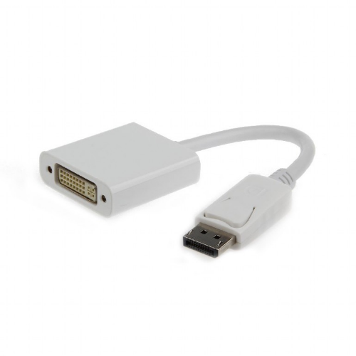Picture of Gembird Display Port to DVI adapter Cable white A-DPM-DVIF-002-W
