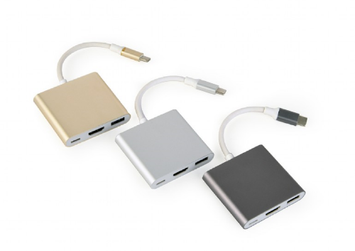 Picture of Gembird USB type-C Multi Adapter A-CM-HDMIF-02-MX