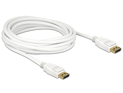 Picture of Delock 84879 Cable DisplayPort 1.2 male  > DisplayPort male 4K 5 m