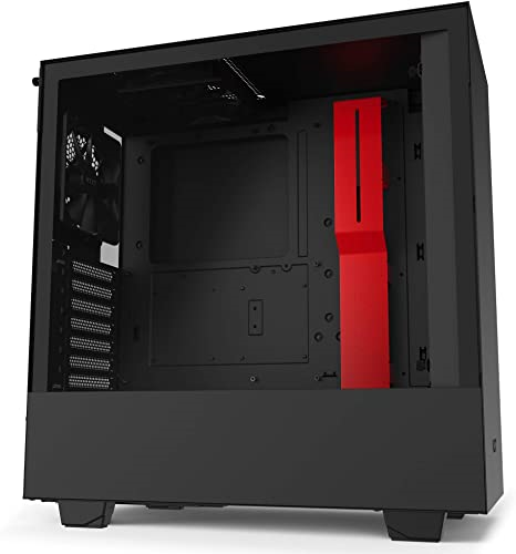 Picture of NZXT H510 Compact Mid Tower Black/Red
