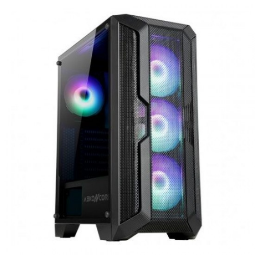 Picture of Abkoncore H250X Premium Middle Tower Case /w TG and Front Full Mesh +