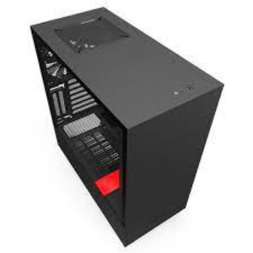 Picture of NZXT H510i Red/Black Midi ATX