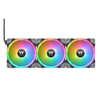 Picture of Thermaltake SWAFAN EX14 RGB TT Premium Cooling Fan 3x140mm Pack with RGB control CL-F144-PL14SW-A