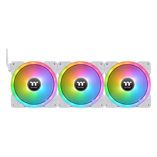 Picture of Thermaltake SWAFAN EX12 RGB TT Premium Cooling Fan 3x120mm Pack White CL-F161-PL12SW-A