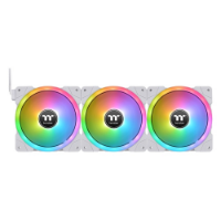 Picture of Thermaltake SWAFAN EX14 RGB TT Premium Cooling Fan 3x140mm Pack White CL-F162-PL14SW-A
