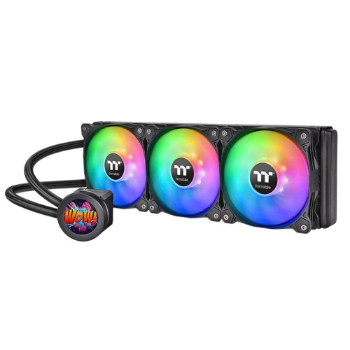 Picture of Thermaltake Floe Ultra 360 RGB Liquid Cooling System w/ 3x120mm Fans + Water Block 2.1'' with Controller