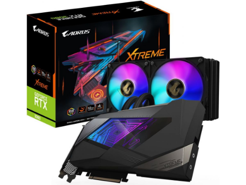 Picture of Gigabyte RTX3080 AORUS Xtreme Waterforce  10GB GVN3080AW-00-G