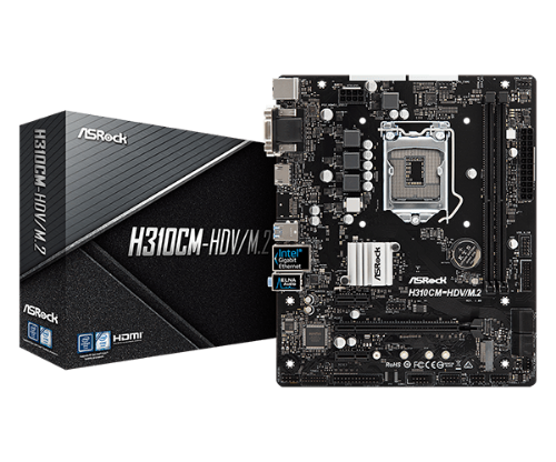 Picture of ASRock H310CM-HDV/M.2  Motherboard