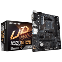 Picture of Gigabyte A520M S2H AMD Socket AM4 Micro ATX Motherboard GAA52MS2H-00-G12