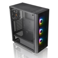 Picture of Thermaltake V250 TG ARGB Air Black Mid Tower Tempered Glass & Mesh Front Panel 120mm*3 ARGB Fans PC Case