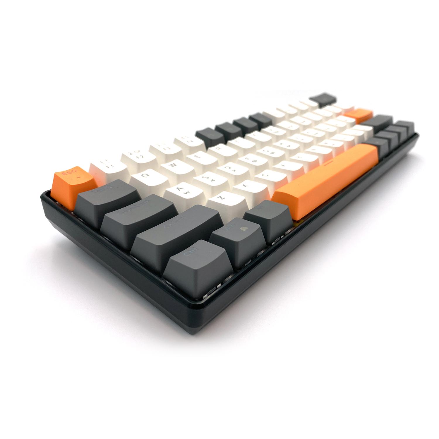 Mediatech MT1258 ZONE 61 60% Mechanical Gaming Keyboard w/ Red Switches ...